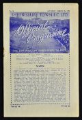 1950/1951 Shrewsbury Town v Bradford Park Avenue Football programme 31 March 1951. Fair-good