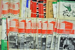 1950-1960s Football Programme selection includes North East teams Newcastle, Sunderland,