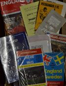 England International football programmes to include 1949 v Ireland, 1950 v Yugoslavia, 1956 v