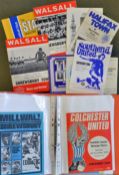1972 - 1980 Shrewsbury Town Away Football programmes generally league matches, worth inspecting,