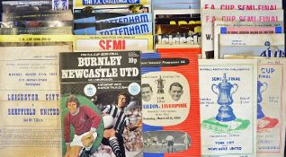 1950 Onwards FA Cup Semi Final Football programme selection to include 1950 Everton v Liverpool,
