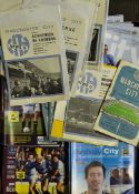 Manchester City Football 1970s programme selection 1957 v Preston North End, 1958 West Ham United,
