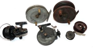 REELS: (5) Allcock Stanley Threadline Casting reel c/w spare trout size spool, a 4