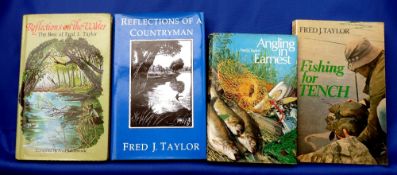 4 x Fred J Taylor books - 