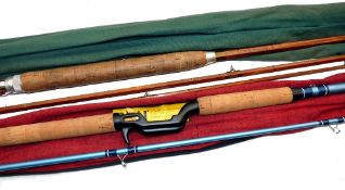 RODS: (2) Fine Abu Atlantic 403S Zoom casting rod, in as new condition, casting weight 30-60g, alloy
