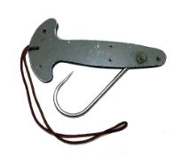 ACCESSORY: Rare Hardy pocket folding gaff, 5