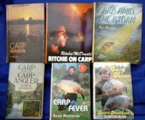 BOOKS: Six classic carp fishing books - Paisley, T - 