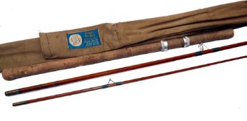 ROD: Edgar Sealey Strike Right 10' 2 piece split cane Avon rod, 24