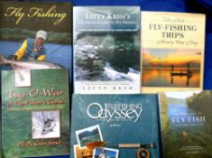 Six travelling fly fishers books - Ford, P - 