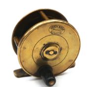 REEL: Hardy all brass Birmingham trout fly reel, 2.5