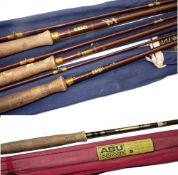 RODS: (4) Hardy Richard Walker Reservoir Superlite Rod 9'3