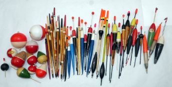 FLOATS: (Qty) Collection of assorted floats incl. river, lake and carp models, mainly European