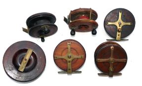 REELS: (6) Collection of 6 assorted Nottingham reels incl. a 4