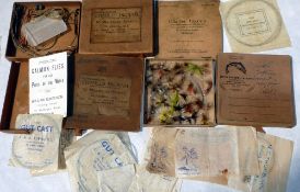 ACCESSORIES: Box containing approx. 50 Alex Martin parachute flies, two boxes of Charles Ingham of