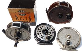 REELS: (4) Collection of 4 JW Young reels, a Landex 3.5