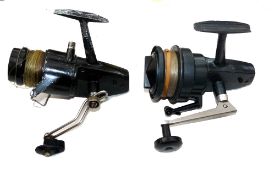 REELS: (2) French built Bretton 905 long range vintage sea or tournament reel, finger line pick