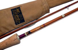 ROD: Fine JS Sharpe of Aberdeen for Farlow 9'6