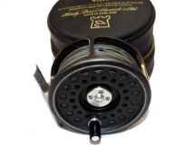 REEL: Hardy The Prince 5/6 alloy trout fly reel, grey finish, U shaped line guide, rear disc