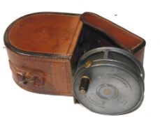 REEL & CASE: (2) Hardy Perfect 3 1/8