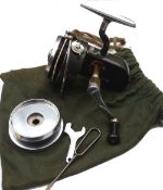 REEL & SPOOL: (2) Fine Hardy Altex No.2 MkV spinning reel, optional check, LHW folding handle,