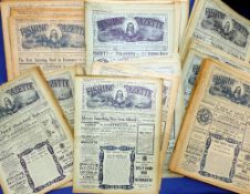 MAGAZINES: Collection of approx. 115 Fishing Gazette magazines, ranging 1921-23, all generally