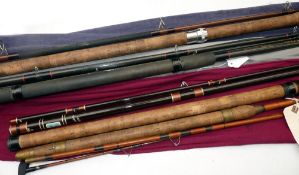 RODS: (4) Webley & Scott Super Barbel rod, 11'3