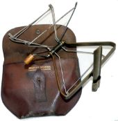 LINE DRIER: Extremely rare Westley Richards retailed folding line drier, brass frame 7