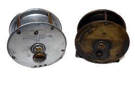 REELS: (2) A pair of Farlow Patent Lever salmon fly reels, 3.5