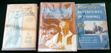 BOOKS: (3) Three Zane Grey volumes - 