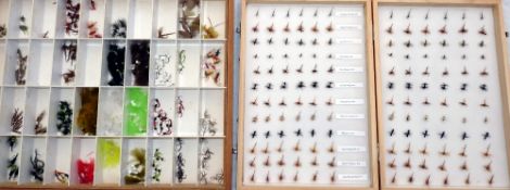 FLIES: (Qty) Fine collection of 12 dozen classic trout dry flies, in sets of 6 patterns, all