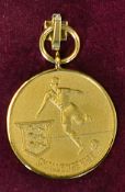 Herefordshire Football Association County Challenge Cup Winners 2016 Medal a silver coloured