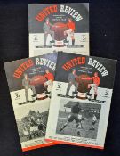 1948/49 Manchester United Last league games at Maine Road football programmes including