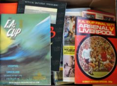 FA Cup Final football programme selection consists of 1992-1994, 1993 replay, 1996-2004, 2006-