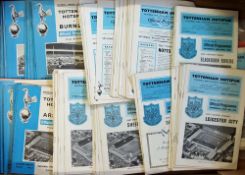 Collection of 1960s onwards Tottenham Hotspur home football programmes to include 1963/64 (23),