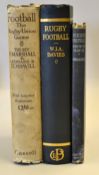 3x Early and important rugby books to incl W.J.A Davies 