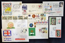 Assorted Selection of Signed Football First Day Covers consisting of 1958 Munich Air Disaster