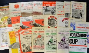 Rugby League big match programmes comprising Lancashire and Yorkshire cup finals/semi-finals at