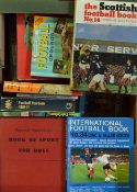Football Book Selection includes International Football Book no 9, 32,34, Scottish Football Book