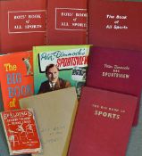 Boys Book Of All Sports selection includes 8th year, 9th year signed Alan Hodgkinson, Maurice