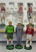 Manchester United Champions of Europe 1999 Danbury Mint figures to commemorate winning the Champions