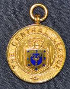 1932/33 Central League Champions Medal, 9 carat gold with 