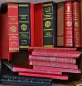 Selection of Manchester United Programme holders a mixed selection of black and red holders with