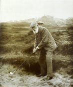 Tom Morris golf photograph print by James Patrick St Andrews mf&g overall 20 x 17