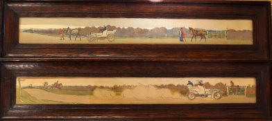 Pair of Hassell style Hunting and Motoring 