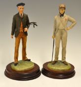 2x Well known golfing figures to include Golfing Legends Series 