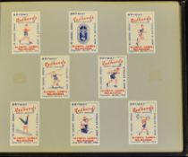 1956 Melbourne Olympic Games - a complete collection of 40x Brymay 