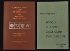 Georgiady, Pete and Kennedy, Patrick signed Golf Collecting Reference Books to 