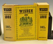 Rare 1965 Wisden Cricketers' Almanack - 102nd edition, original hardback c/w the rare dust jacket (