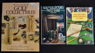 Golf collecting reference books (3) to include John & Mort Olman 