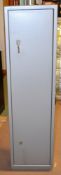 Gun cabinet - approved steel gun cabinet for 4 guns - overall 60